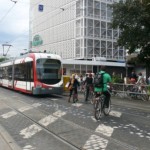Kleine Plöck mündet in die Rohrbacherstraße